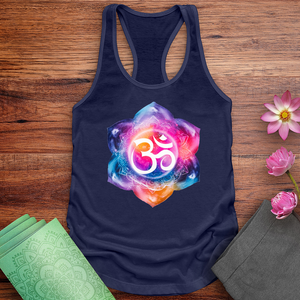 Om Flower Tank Top