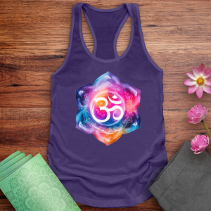 Om Flower Tank Top