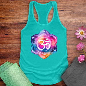 Om Flower Tank Top