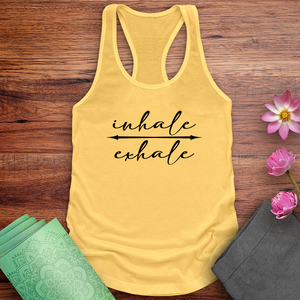 Inhale Exhale Arrow Tank Top
