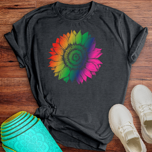 Rainbow Sunflower Tee