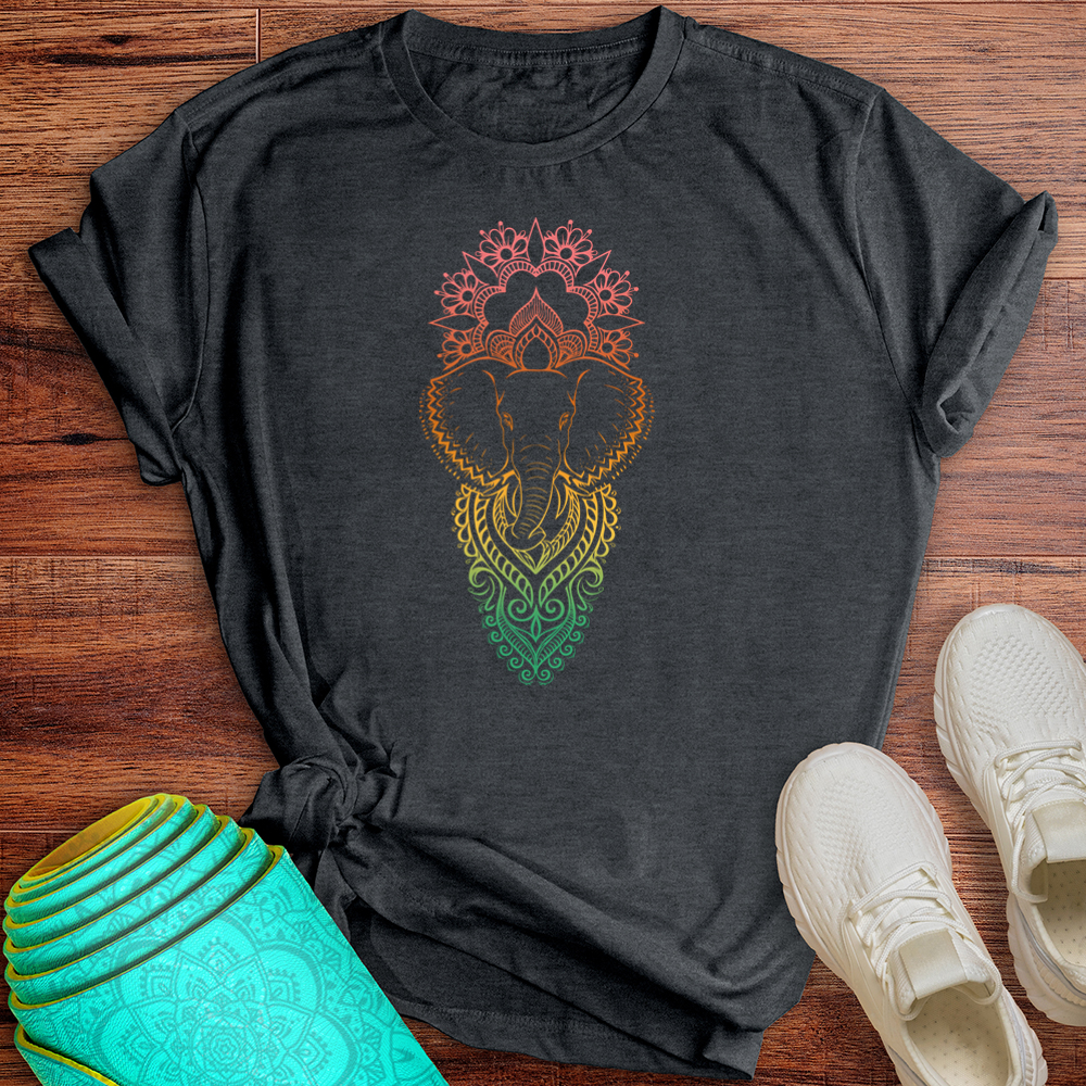 Elephant Mandala Tee