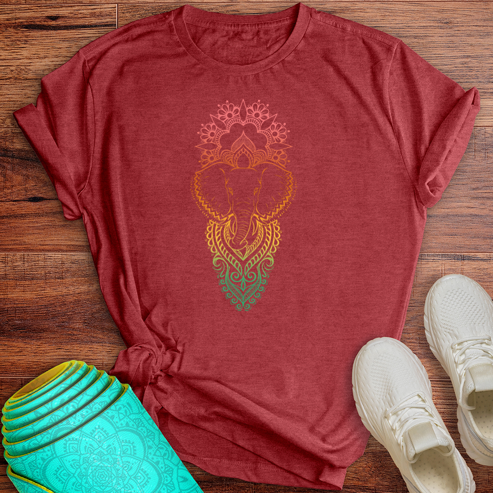 Elephant Mandala Tee