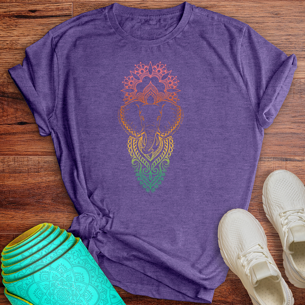 Elephant Mandala Tee