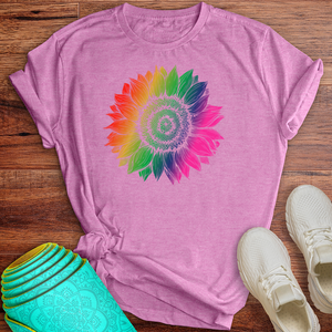 Rainbow Sunflower Tee