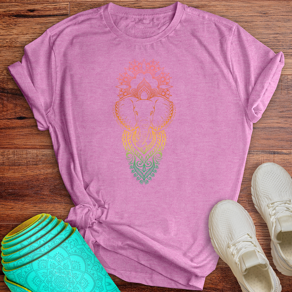 Elephant Mandala Tee
