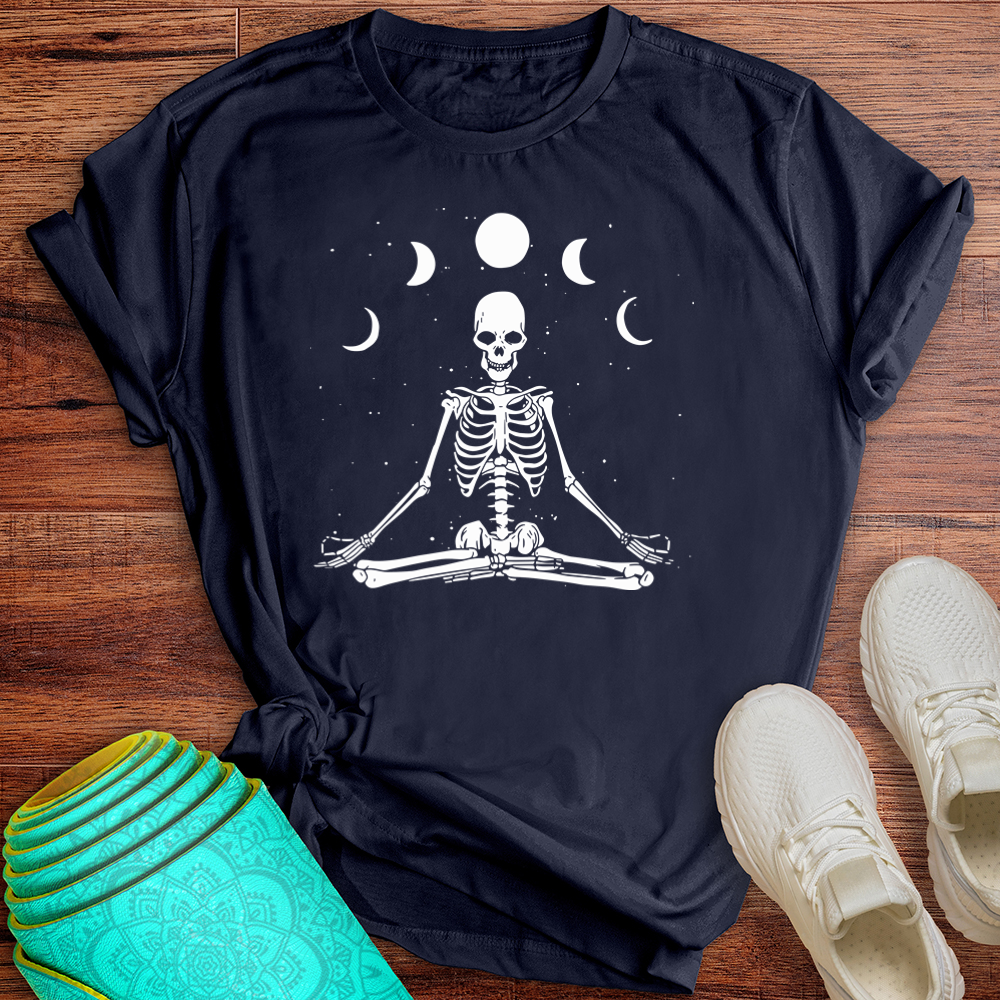 Skeleton Meditation Tee