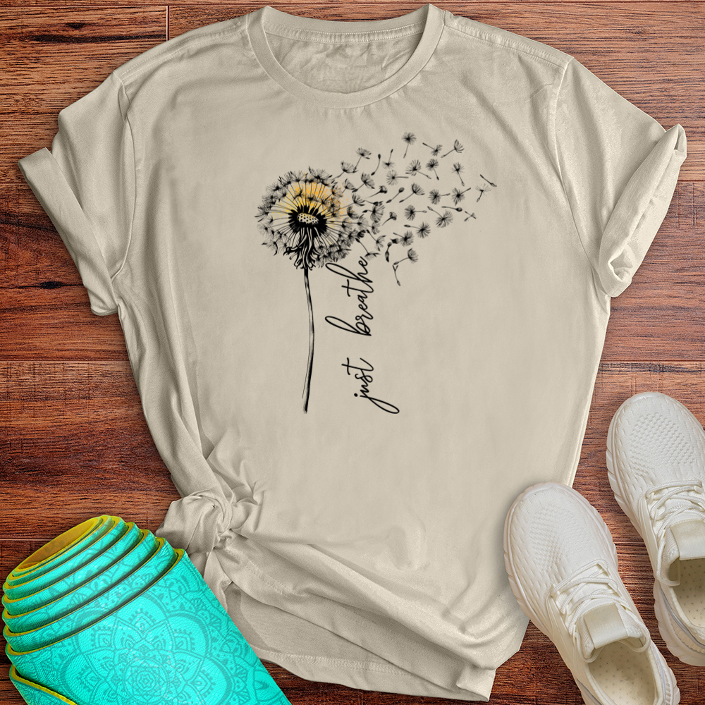 Just Breathe Dandelion Tee