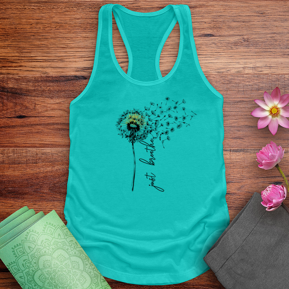 Just Breathe Dandelion Tank Top