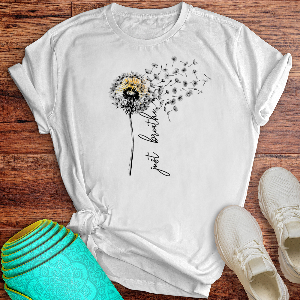 Just Breathe Dandelion Tee