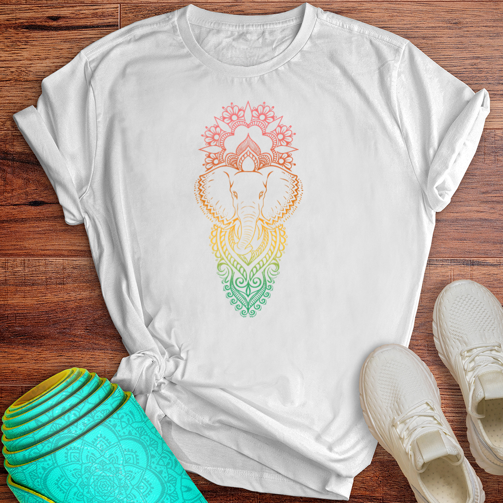 Elephant Mandala Tee