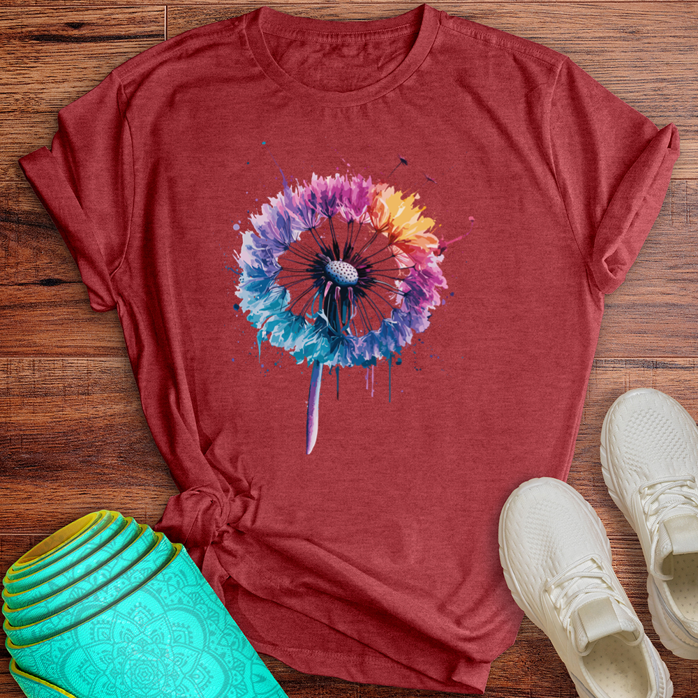 Watercolor Dandelion Tee