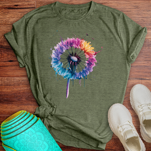 Watercolor Dandelion Tee