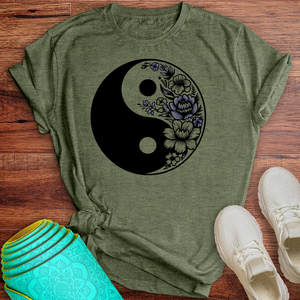 Yin Yang Flower Tee