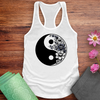 Yin Yang Flower Tank Top