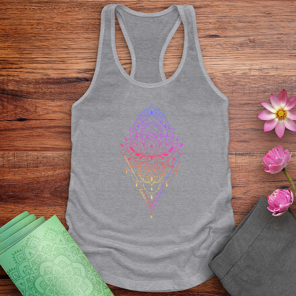 Floral Lotus Tank Top