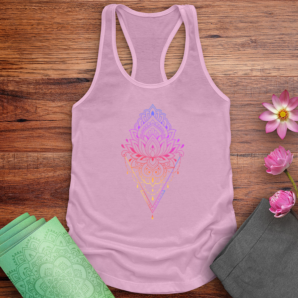 Floral Lotus Tank Top