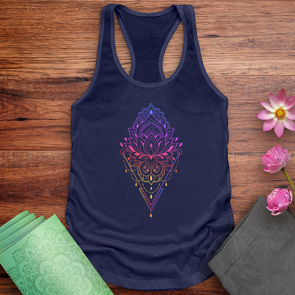 Floral Lotus Tank Top