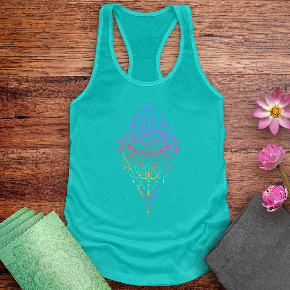Floral Lotus Tank Top