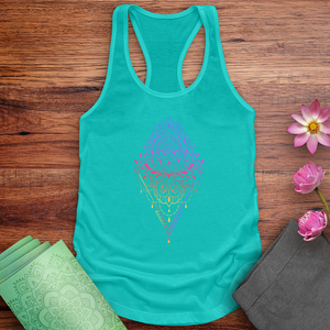 Floral Lotus Tank Top